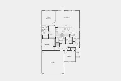 Планировка таунхауса «128SQM» 3 спальни в ЖК WHITEVIEW VILLAGE