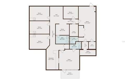 Immobilier commercial à vendre à Spring Hill, Floride: 180.51 m2 № 2102269 - photo 3