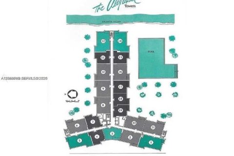Condo in Hollywood, Florida, 2 bedrooms № 2088111 - photo 23