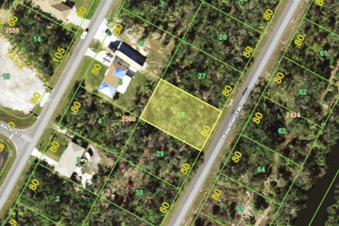 Terreno en venta en Port Charlotte, Florida № 2164847 - foto 2