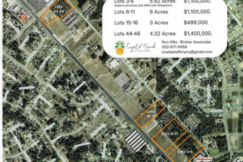 Terreno en venta en Ocala, Florida № 1540728 - foto 5