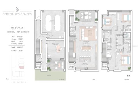 Townhouse in Clearwater, Florida 3 bedrooms, 303.23 sq.m. № 1901382 - photo 14