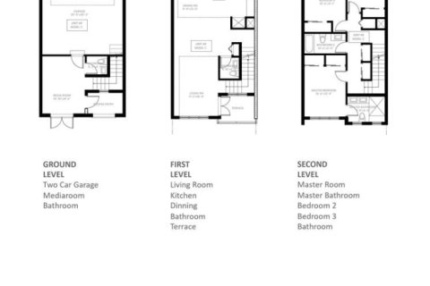 Adosado en venta en Fort Lauderdale, Florida, 3 dormitorios, 169.27 m2 № 470840 - foto 1