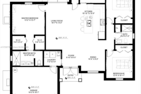 House in Lehigh Acres, Florida 3 bedrooms, 145.67 sq.m. № 1860424 - photo 2