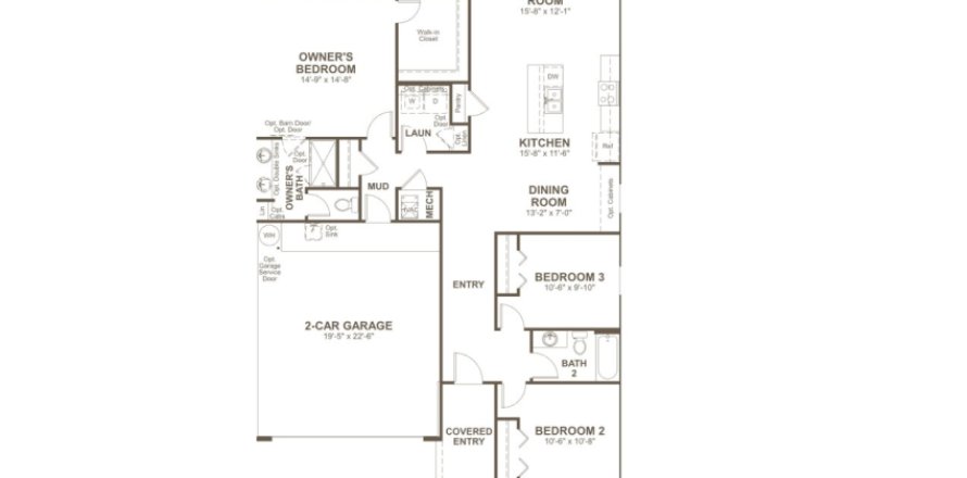Casa en Woodbridge en Fernandina Beach, Florida 3 dormitorios, 144 m2 № 470467