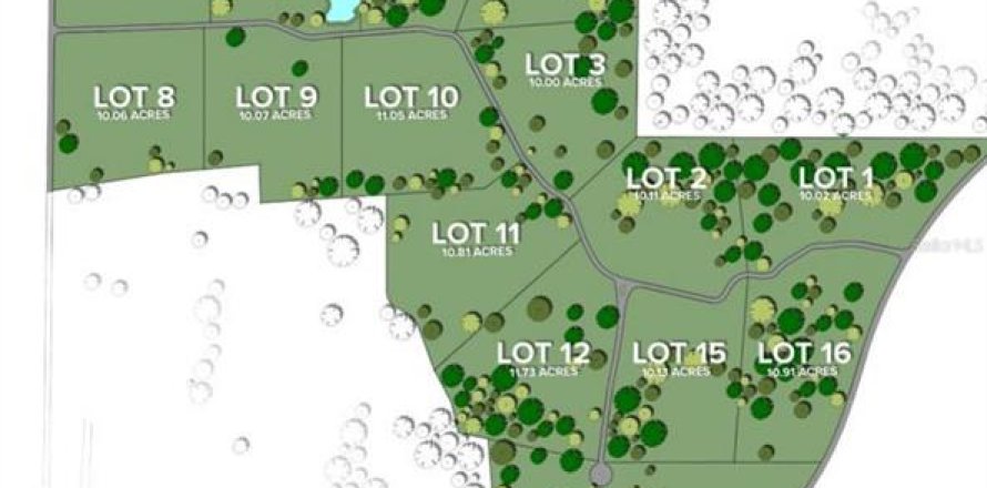 Terreno en Ocala, Florida № 1796750