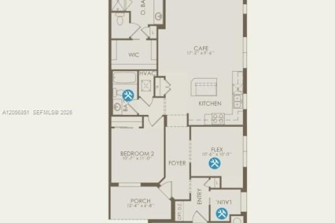 House in Port St. Lucie, Florida 2 bedrooms, 146.69 sq.m. № 2187864 - photo 18