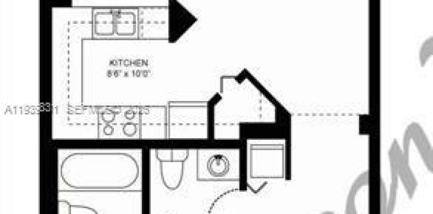 Apartment in Pembroke Pines, Florida 1 bedroom, 97.08 sq.m. № 2000695