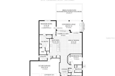 Купить виллу или дом в Деланд, Флорида 7 комнат, 193.24м2, № 1636983 - фото 3