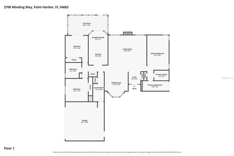 Casa en venta en Palm Harbor, Florida, 3 dormitorios, 158.49 m2 № 2386675 - foto 3
