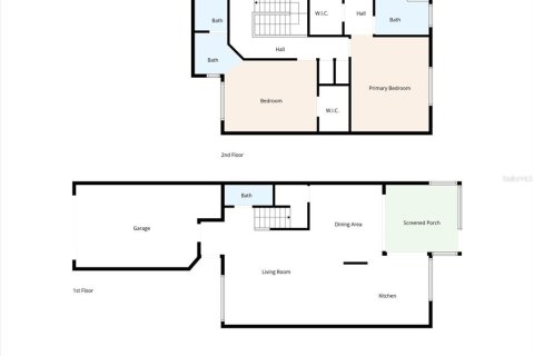Купить таунхаус в Тампа, Флорида 8 комнат, 126.44м2, № 2206957 - фото 26