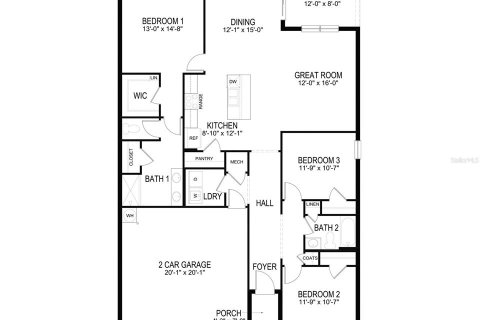 Villa ou maison à vendre à Lakewood Ranch, Floride: 4 chambres, 169.83 m2 № 1666675 - photo 15