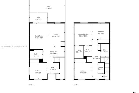 Touwnhouse à vendre à Homestead, Floride: 4 chambres, 127.65 m2 № 2065067 - photo 17