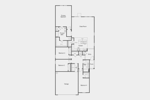 Планировка таунхауса «187SQM» 4 спальни в ЖК WHITEVIEW VILLAGE