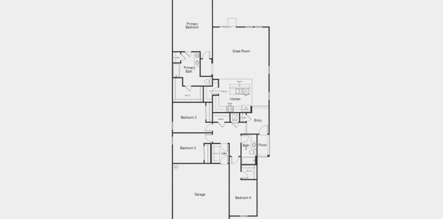 Планировка таунхауса «187SQM» 4 спальни в ЖК WHITEVIEW VILLAGE