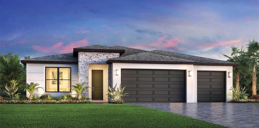 House in Apollo Beach, Florida 3 bedrooms, 316.89 sq.m. № 1779086