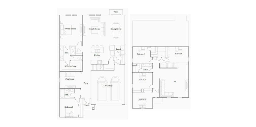 Townhouse in ABBOTT SQUARE in Zephyrhills, Florida 6 bedrooms, 308 sq.m. № 66063