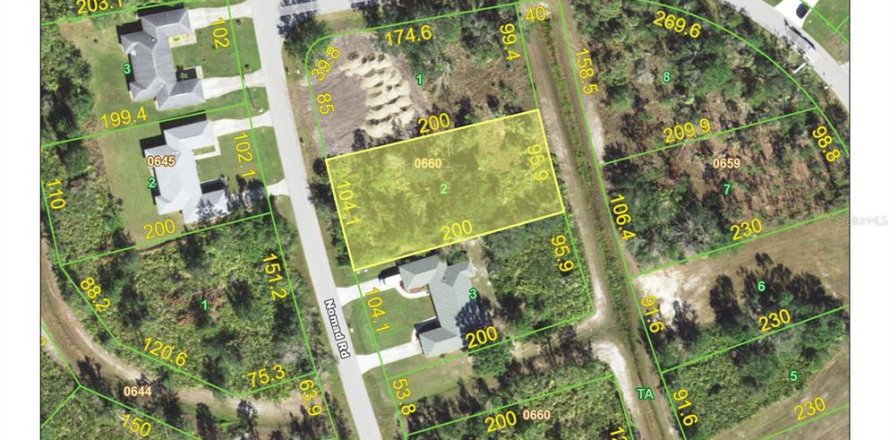 Land in Punta Gorda, Florida № 1787403