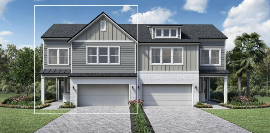 Duplex in West End at Town Center in Ponte Vedra Beach, Florida 3 bedrooms, 204.85 sq.m. № 801975