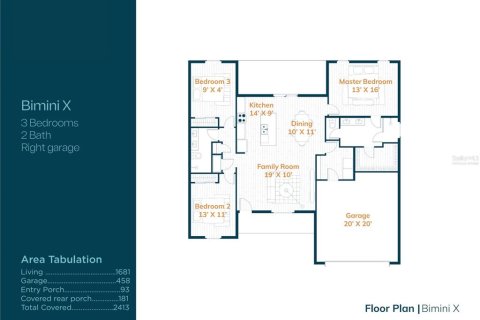 House in Ocala, Florida 3 bedrooms, 153.75 sq.m. № 1780391 - photo 23