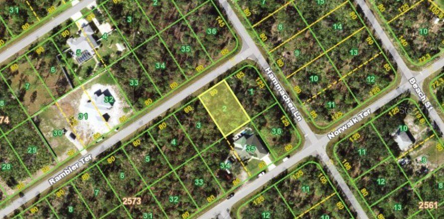 Land in Port Charlotte, Florida № 2228659