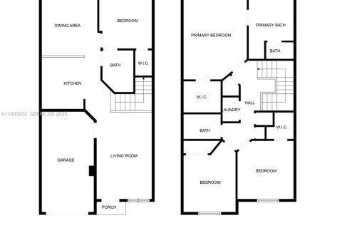 Adosado en venta en Miami Gardens, Florida, 4 dormitorios, 160.07 m2 № 1992385 - foto 9