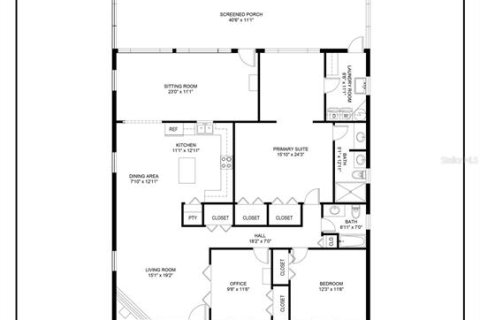 House in Bushnell, Florida 3 bedrooms, 171.68 sq.m. № 1908749 - photo 3