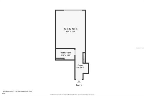 Condominio en venta en Daytona Beach, Florida, 1 dormitorio, 23.88 m2 № 2237396 - foto 19