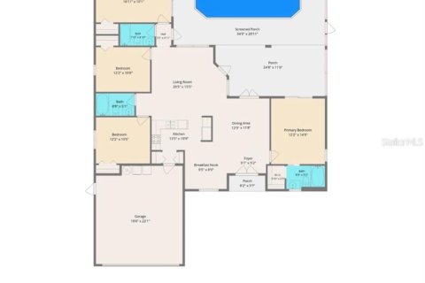 Casa en venta en Inverness, Florida, 4 dormitorios, 156.54 m2 № 2384258 - foto 3