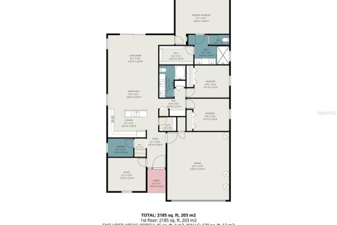 Villa ou maison à vendre à Palm Bay, Floride: 4 chambres, 179.86 m2 № 2390891 - photo 2