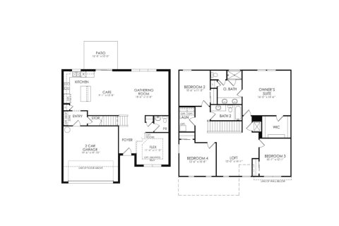 House floor plan «222SQM», 4 bedrooms in THE IVORY