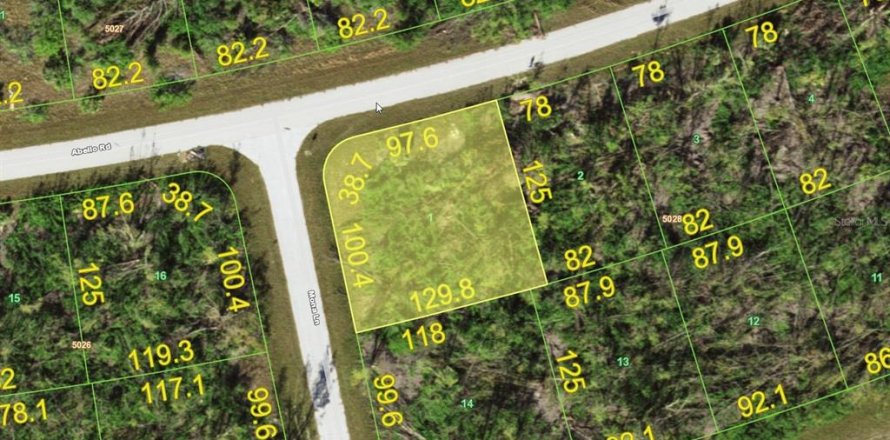 Land in Port Charlotte, Florida № 2228558