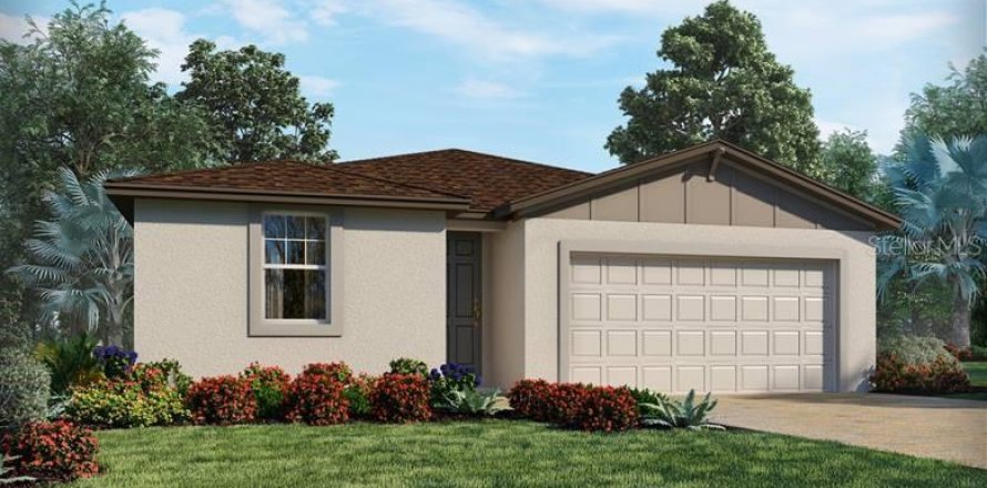 House in Auburndale, Florida 3 bedrooms, 138.52 sq.m. № 2156459