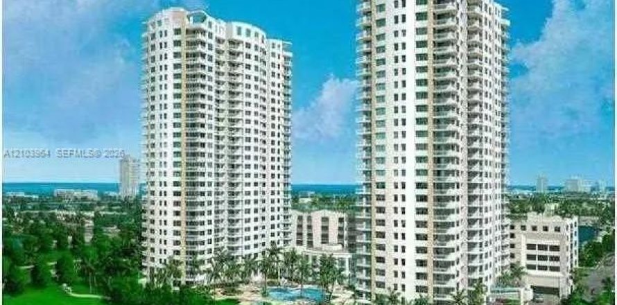 Condo à Hallandale Beach, Floride, 1 chambre  № 2416134