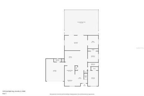 Villa ou maison à vendre à Dunedin, Floride: 5 chambres, 279.26 m2 № 1899835 - photo 6