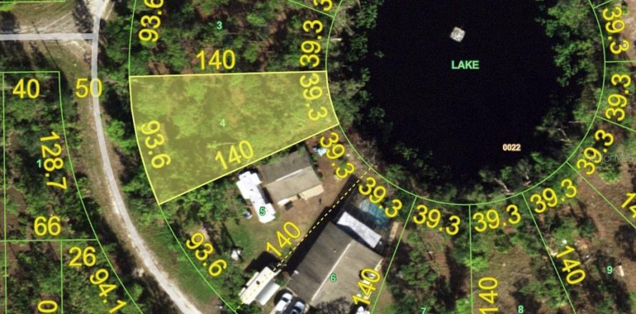 Terreno en Punta Gorda, Florida № 2217507