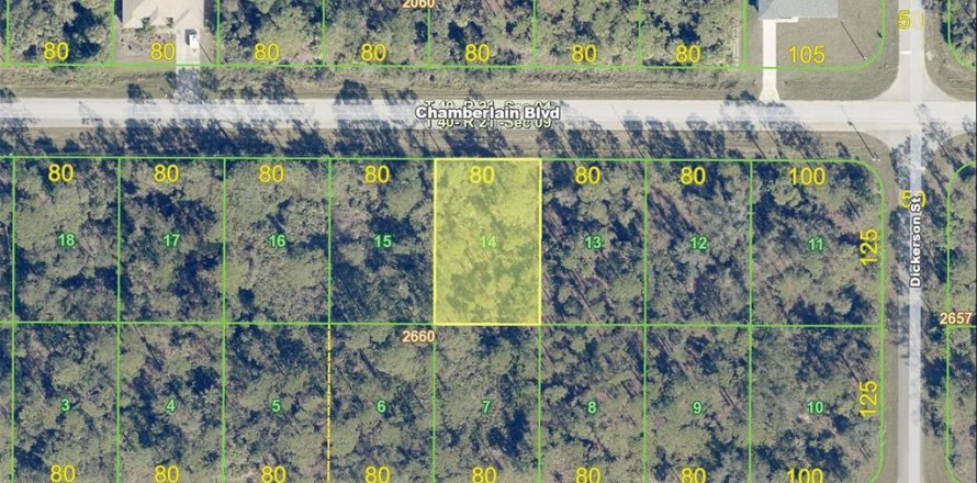 Land in Port Charlotte, Florida № 2161296