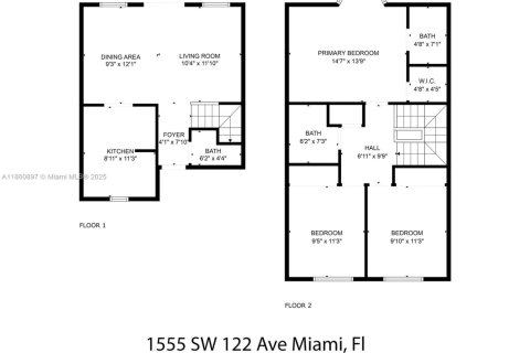 Condo in Miami, Florida, 3 bedrooms  № 1889430 - photo 26