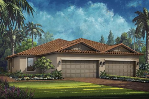 House in Esplanade at Skye Ranch in Sarasota, Florida 2 bedrooms, 142 sq.m. № 564466 - photo 1