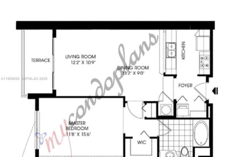 Condominio en venta en Miami, Florida, 1 dormitorio, 72 m2 № 2009557 - foto 18
