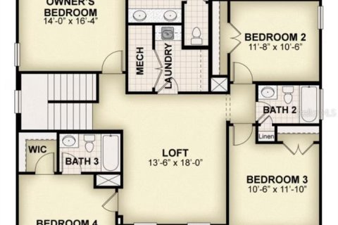 House in Winter Garden, Florida 5 bedrooms, 248.05 sq.m. № 2138254 - photo 22