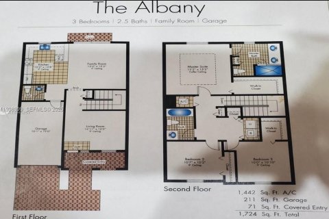 Купить таунхаус в Хомстед, Флорида 3 спальни, 142.6м2, № 1996750 - фото 22