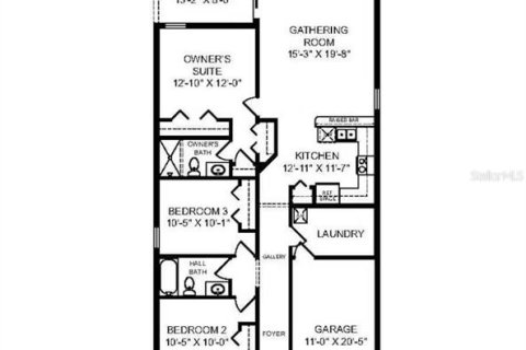 House in Winter Haven, Florida 3 bedrooms, 126.16 sq.m. № 1853120 - photo 2