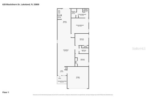 Villa ou maison à louer à Lakeland, Floride: 3 chambres, 158.58 m2 № 2436697 - photo 2