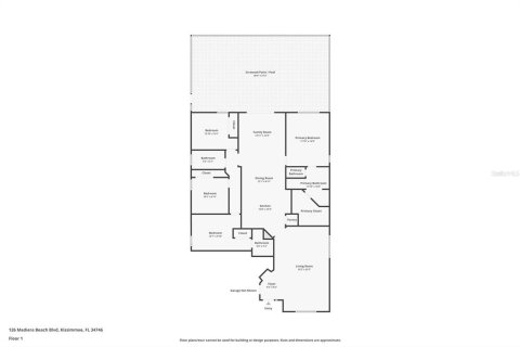 Villa ou maison à vendre à Kissimmee, Floride: 4 chambres, 180.23 m2 № 2215370 - photo 3