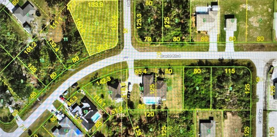 Terreno en Port Charlotte, Florida № 2206630