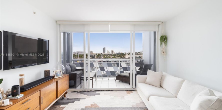 Кондоминиум с 1 спальней в Майами-Бич, Флорида № 1940882