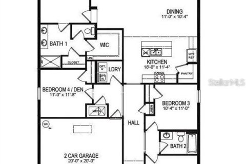 Villa ou maison à vendre à DeLand, Floride: 4 chambres, 171.03 m2 № 1781351 - photo 27