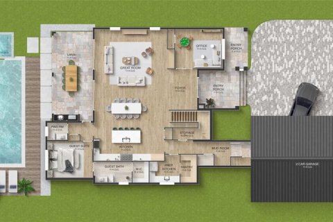 Villa ou maison à vendre à Oakland, Floride: 5 chambres, 390.56 m2 № 2109226 - photo 12