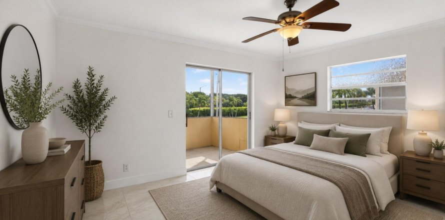 Condo à Delray Beach, Floride, 1 chambre  № 2184046
